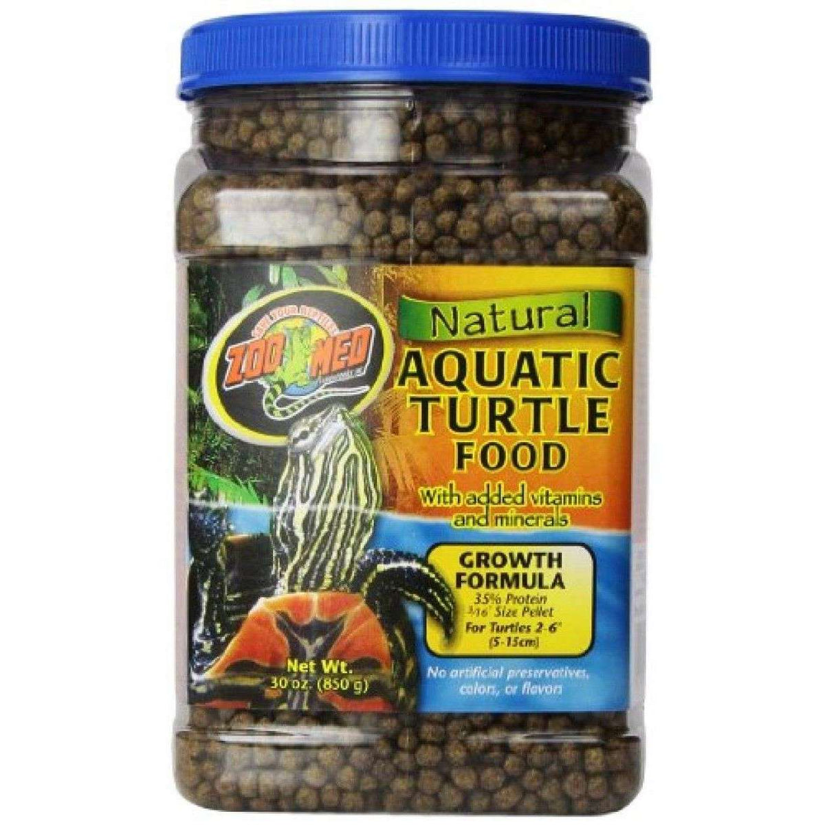 Zoo Med Aquatic Turtle Food 30 oz — Jungle Bobs Reptile World