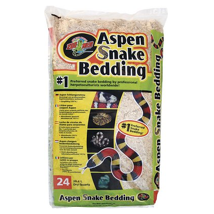 Zoo Med Aspen Bedding 24qt:Jungle Bob's Reptile World