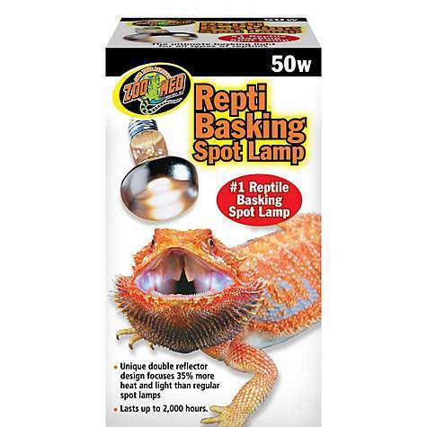 Zoo Med Basking Daytime Spot Lamp Bulb for Reptiles:Jungle Bob's Reptile World