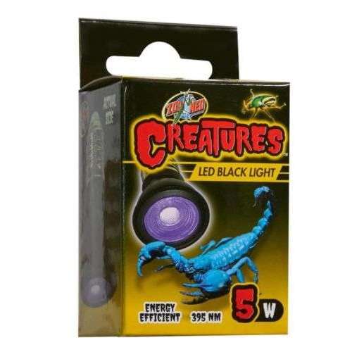 Zoo Med Creatures Black Light LED 5W:Jungle Bob's Reptile World