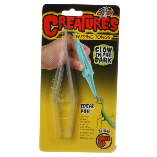 Zoo Med Creatures Feeding Tongs Glow in the Dark 6 in.:Jungle Bob's Reptile World