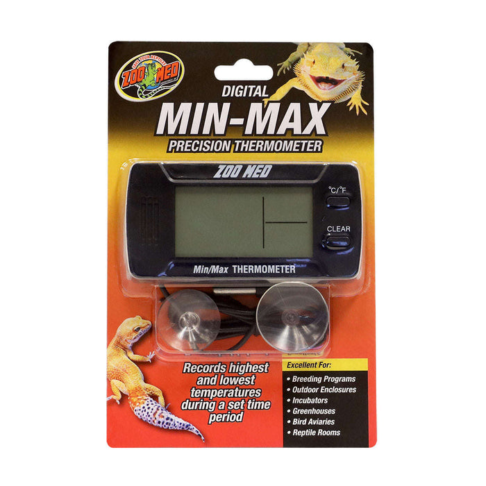 Zoo Med Digital Min / Max Thermometer:Jungle Bob's Reptile World