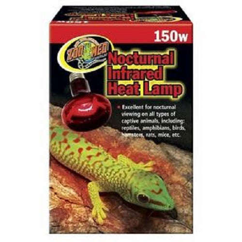 Zoo Med Infrared Heat Spot Lamp for Night time Reptile Heat:Jungle Bob's Reptile World