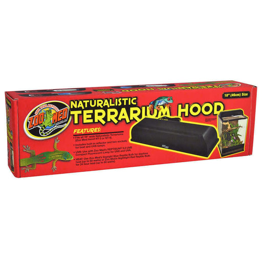 Zoo Med Naturalistic Terrarium Hood:Jungle Bob's Reptile World