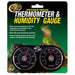 Zoo Med Precision Analog Thermometer & Humidity Gauge:Jungle Bob's Reptile World