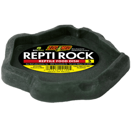 Zoo Med Repti Rock Food Dish:Jungle Bob's Reptile World