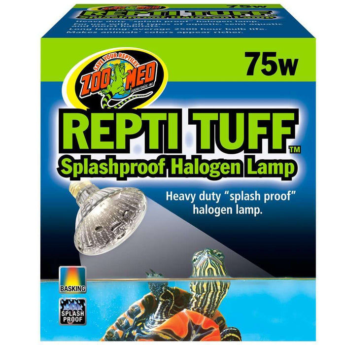 Zoo Med Repti Tuff Splash Proof Halogen Bulb for Aquatic Turtles:Jungle Bob's Reptile World