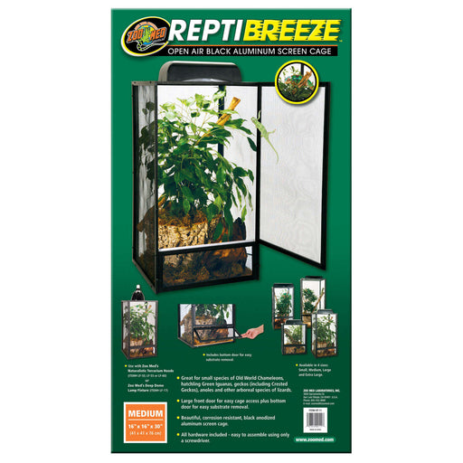 Zoo Med ReptiBreeze Screen Cages:Jungle Bob's Reptile World