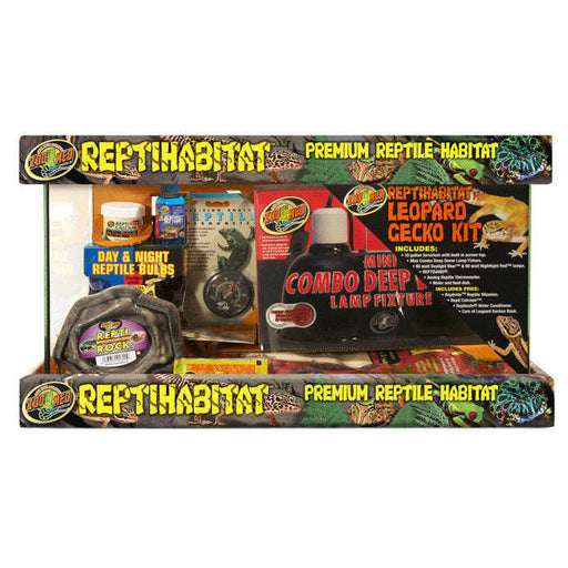 Zoo Med ReptiHabitat Leopard Gecko Kit 10G:Jungle Bob's Reptile World