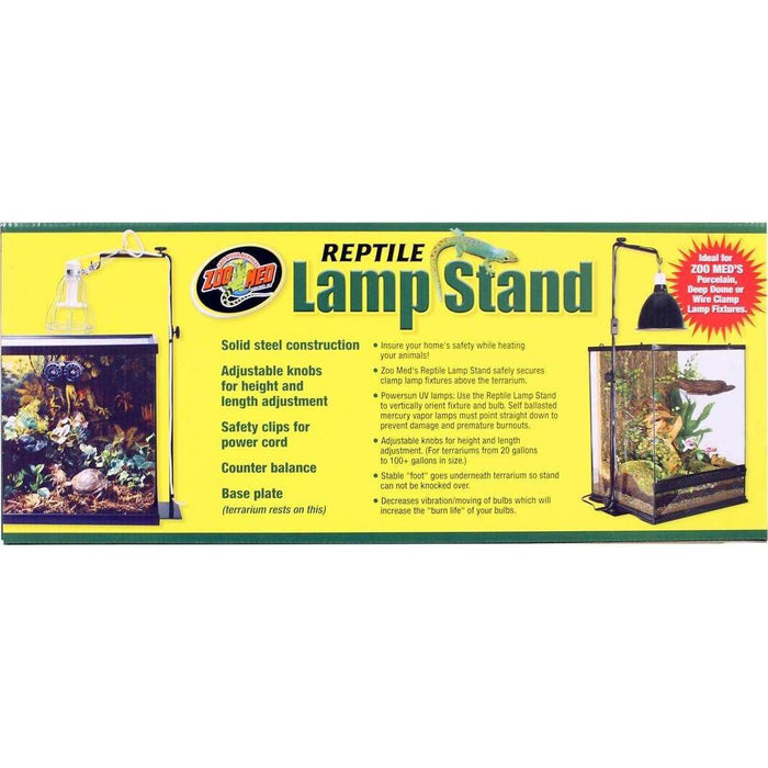 Zoo Med Reptile Lamp Stand 20-100 Gallon:Jungle Bob's Reptile World