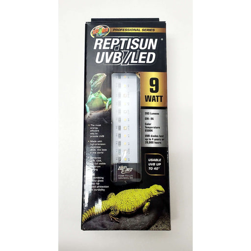 Zoo Med Reptisun UVB/LED 9W Bulb for Reptiles & Amphibians:Jungle Bob's Reptile World