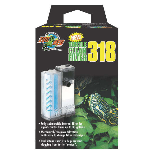Zoo Med Turtle Clean 318 Submersible Filter:Jungle Bob's Reptile World
