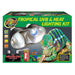 Zoo Med UVB & Heat Dual Dome Kit Tropical 5.0UVB /60W Heat:Jungle Bob's Reptile World